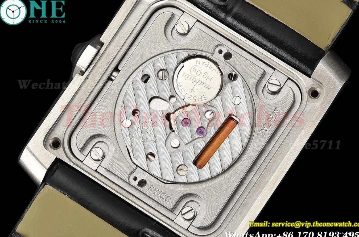 Silver Tank Black 8848F Française 27mm LE SS Dial Quartz 0107